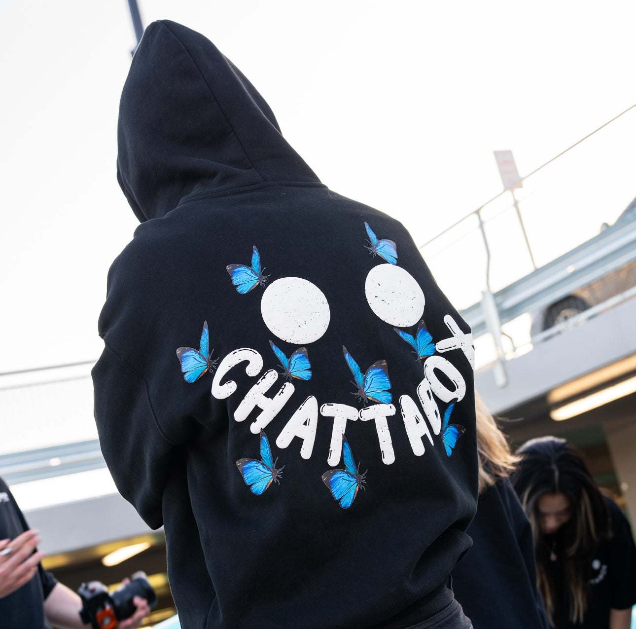 SMILE WHILE IT LASTS PUFF HOODIE