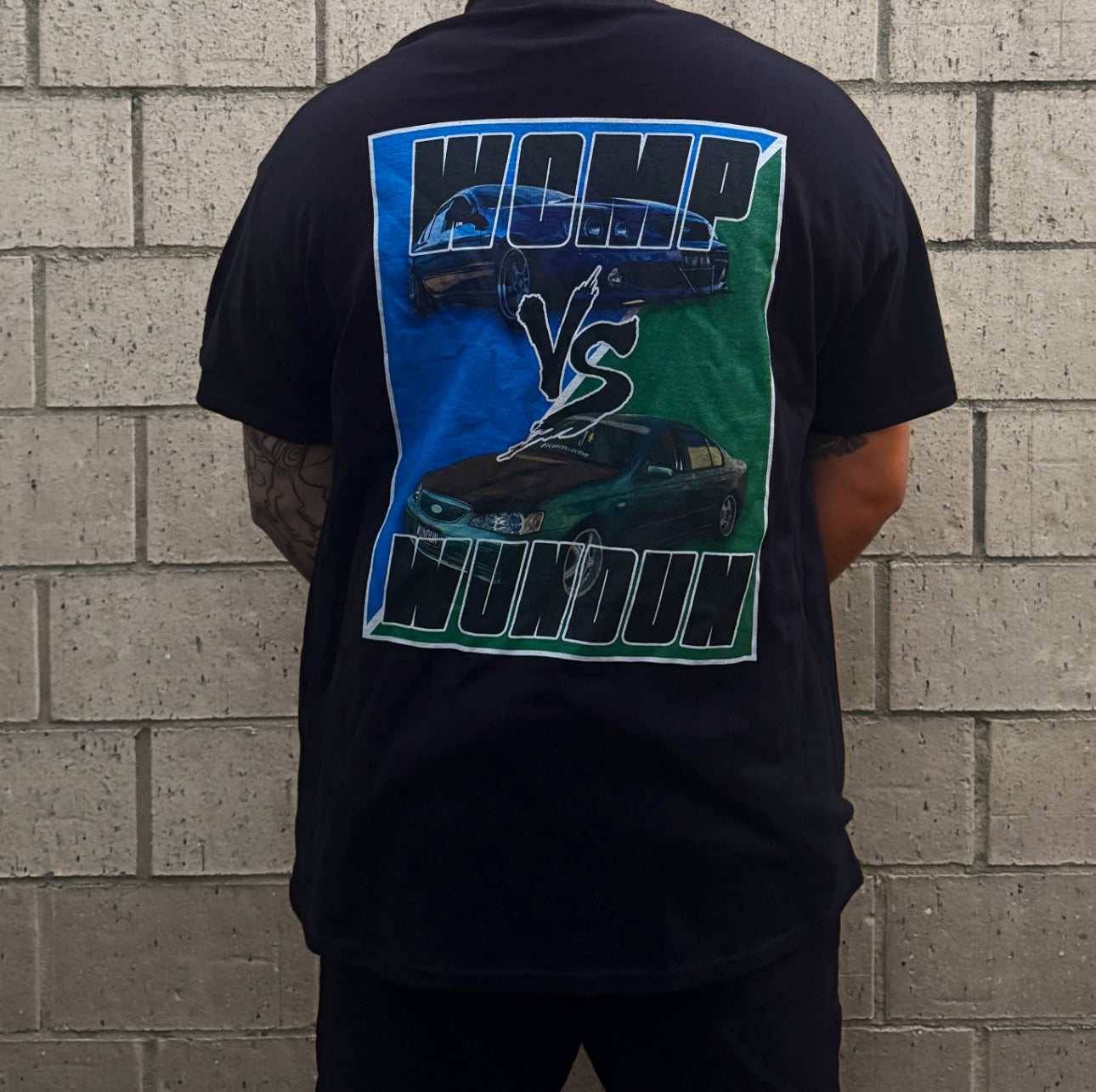 UNRELEASED WUNDUN vs WOMP TEE