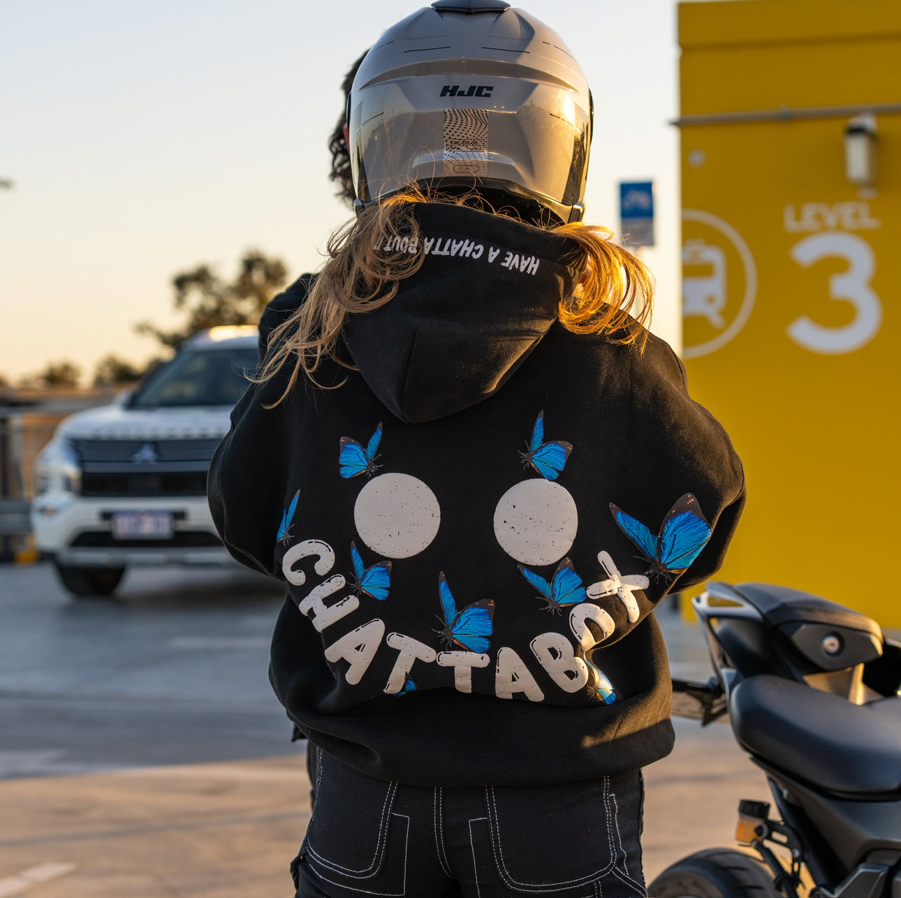 SMILE WHILE IT LASTS PUFF HOODIE