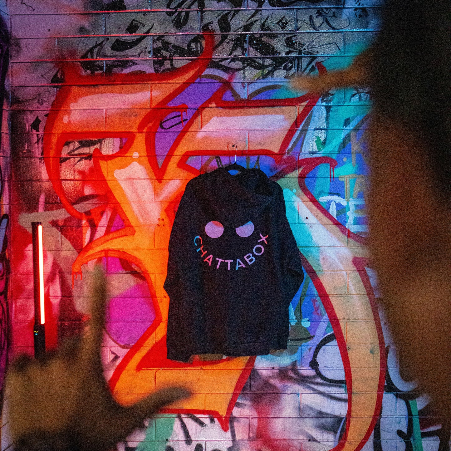 CHATTABOX SMILE HOODIE