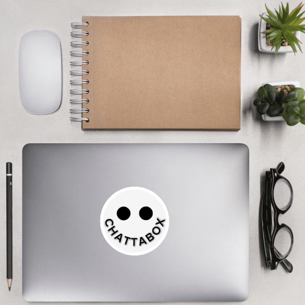CHATTABOX SMILE STICKER
