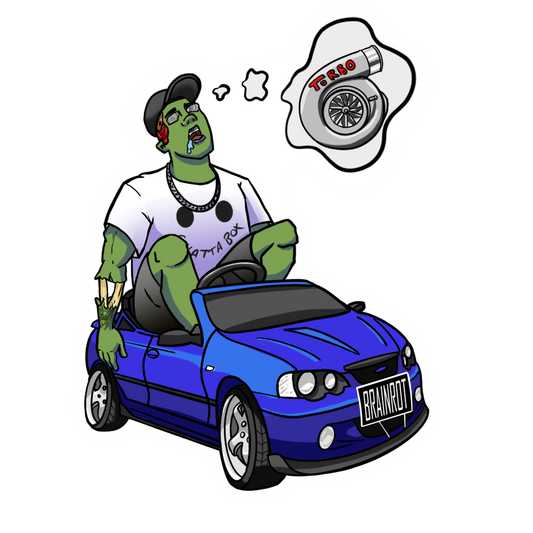 BRAIN ROT STICKER